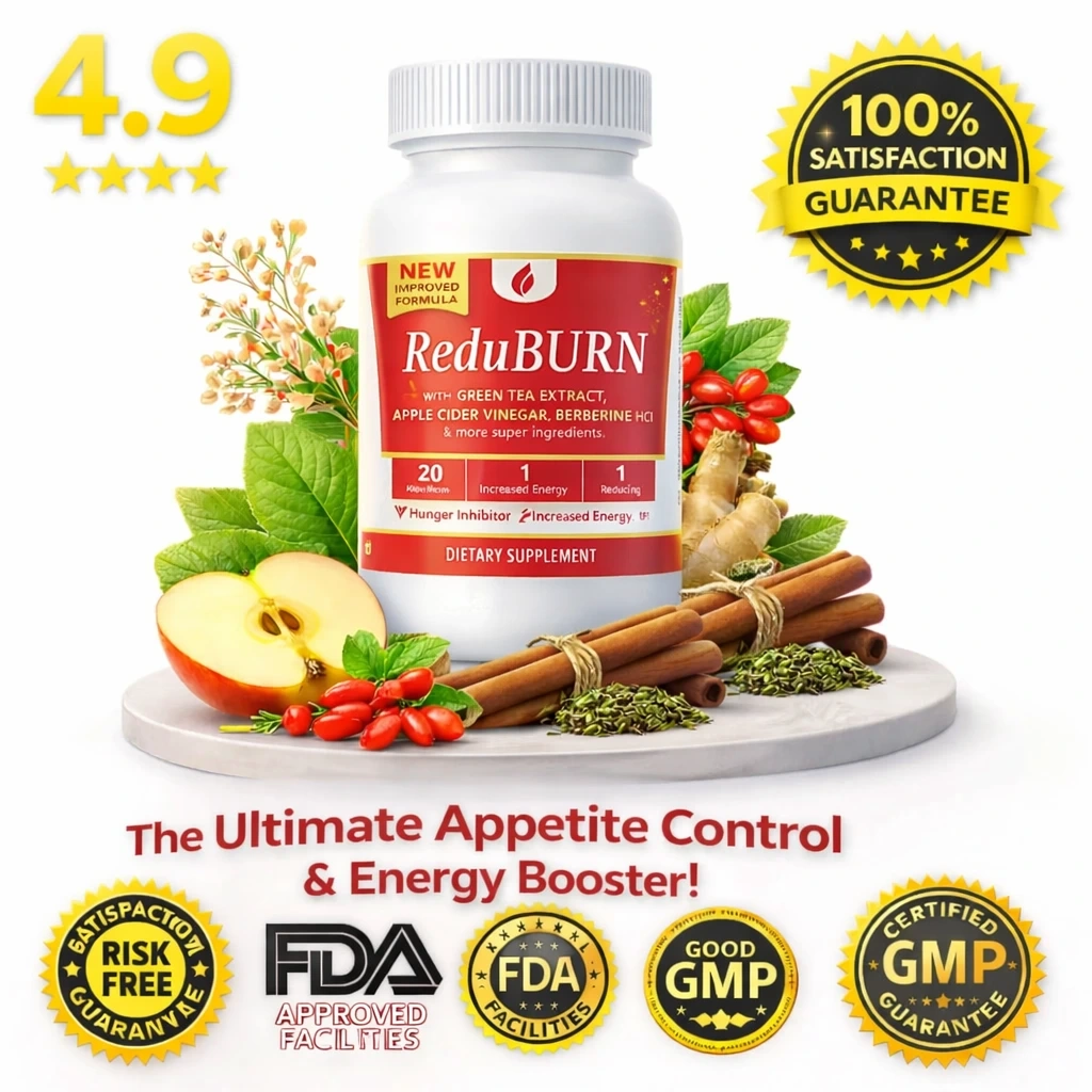 ReduBurn Natural Supplement for Fat Burning and Metabolic Support